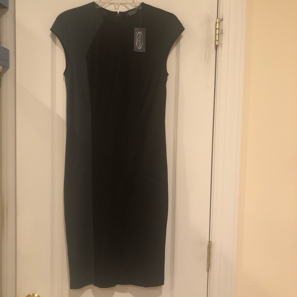 NWT Magaschoni Black & Green Dress Size 6